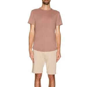 Cuts Crew Hem T-Shirt Men Revolve Chutney Short Sleeve Stretchy Pullover shirt